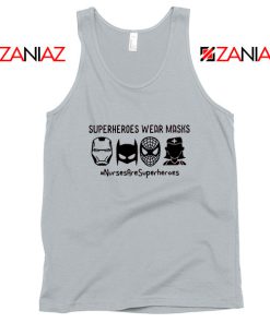 Superheroes Wear Masks Sport Grey Tank Top