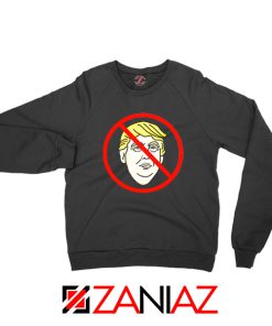 Trump Prohibited Black Sweatshirt