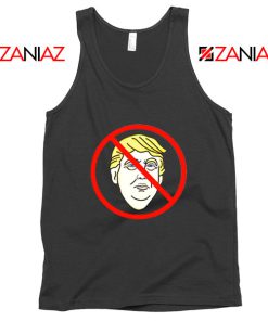 Trump Prohibited Black Tank Top