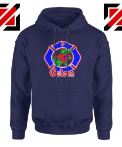 UF Gators Firefighter Navy Blue Hoodie