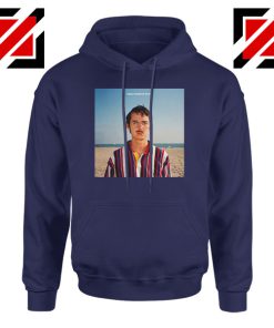 Wallows 1980s Horror Film Navy Blue Hoodie