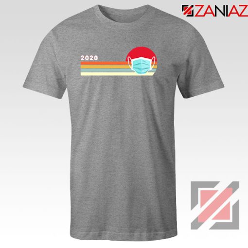 2020 Look Face Mask Sport Grey Tshirt