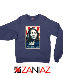 AOC Activist Vote 2020 Navy Blue Sweatshirt