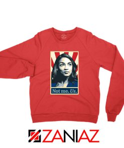 AOC Activist Vote 2020 Red Sweatshirt