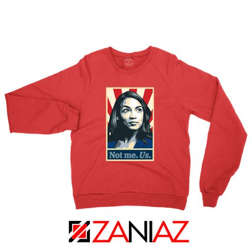 AOC Activist Vote 2020 Red Sweatshirt