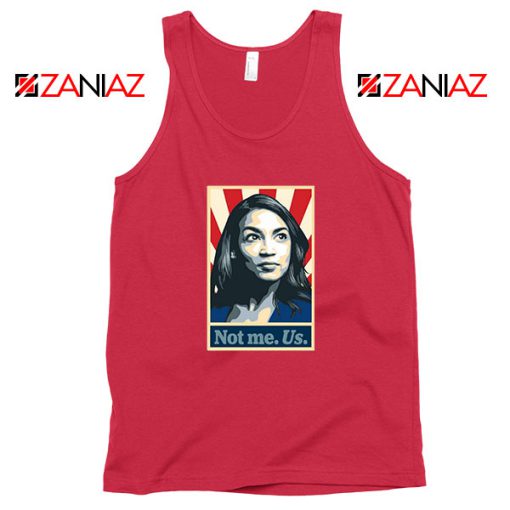 AOC Activist Vote 2020 Red Tank Top