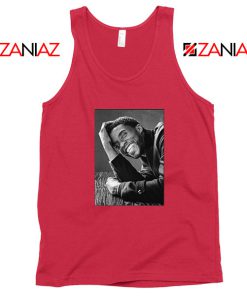 Chadwick Boseman RIP Red Tank Top