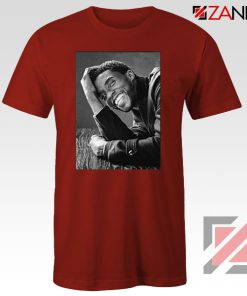 Chadwick Boseman RIP Red Tshirt