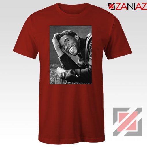 Chadwick Boseman RIP Red Tshirt