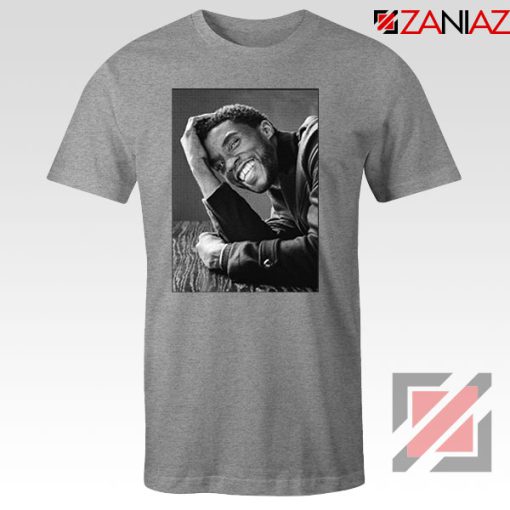 Chadwick Boseman RIP Sport Grey Tshirt