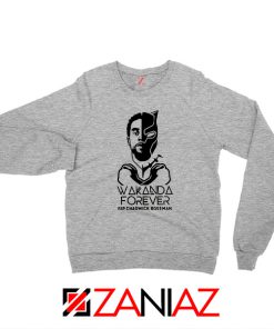 Chadwick Wakanda Forever Sport Grey Sweatshirt