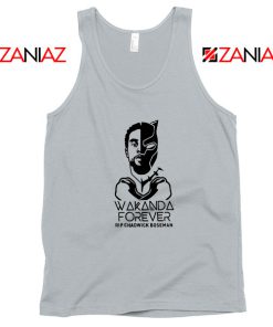 Chadwick Wakanda Forever Sport Grey Tank Top