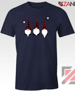 Christmas Gnome Navy Blue Tshirt