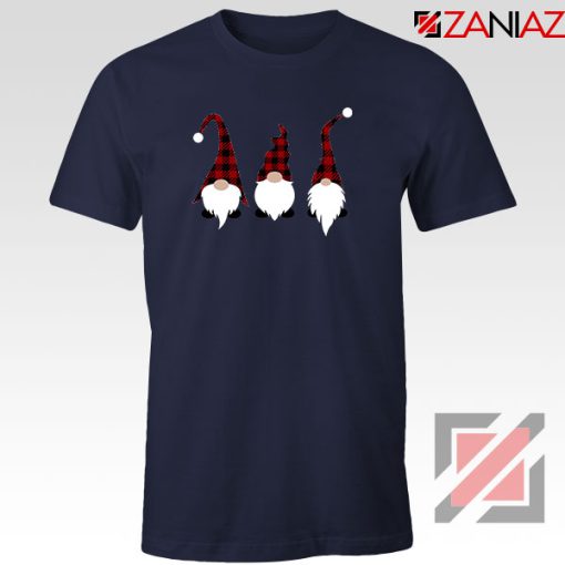 Christmas Gnome Navy Blue Tshirt