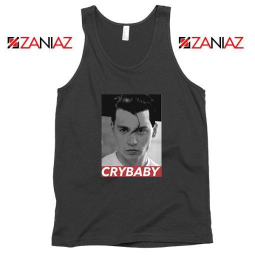 Cry Baby Johnny Depp Black Tank Top