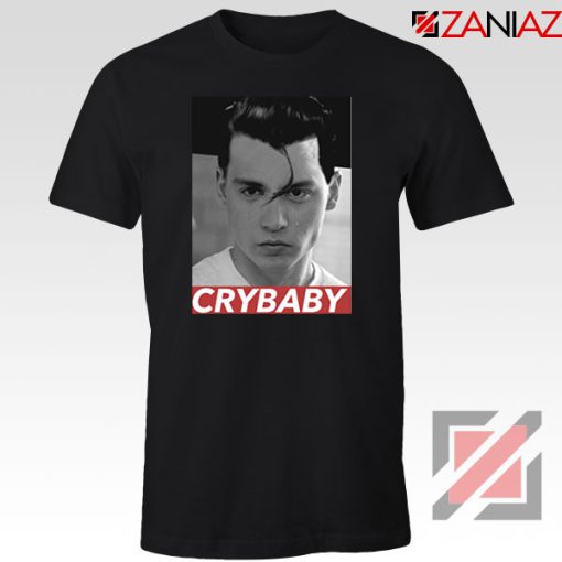 Cry Baby Johnny Depp Black Tshirt