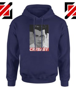 Cry Baby Johnny Depp Navy Blue Hoodie