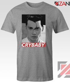 Cry Baby Johnny Depp Sport Grey Tshirt