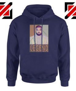 Drake Legend Navy Blue Hoodie