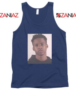 Free Tay K Rapper Navy Blue Tank Top