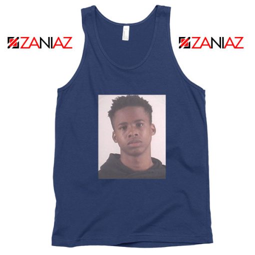 Free Tay K Rapper Navy Blue Tank Top