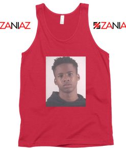 Free Tay K Rapper Red Tank Top