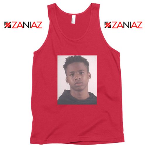 Free Tay K Rapper Red Tank Top