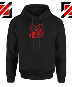 Honey Bee Black Hoodie