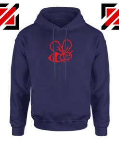 Honey Bee Navy Blue Hoodie