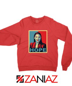 Hope Alexandria Ocasio Cortez Red Sweatshirt