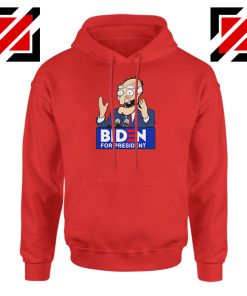 Joe Biden Cartoon Red Hoodie