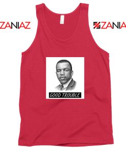 John Lewis Quotes Red Tank Top