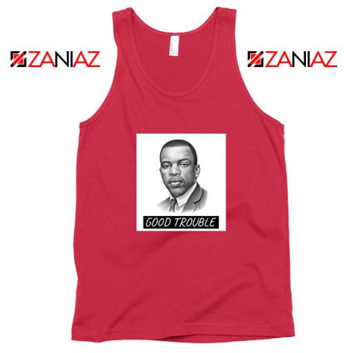 John Lewis Quotes Red Tank Top