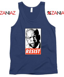 John Lewis Resist Navy Blue Tank Top