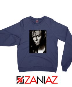 Johnny Depp Cry Baby Navy Blue Sweatshirt