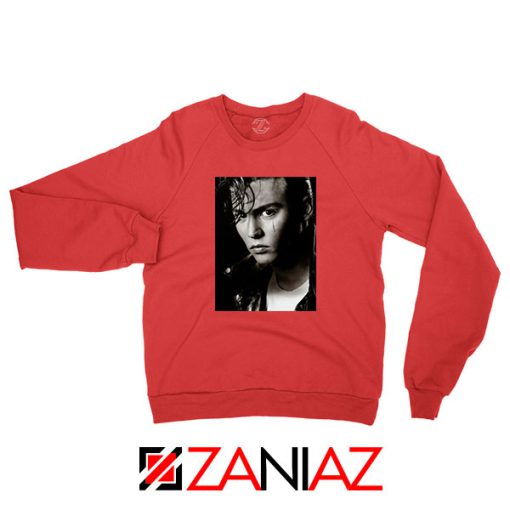 Johnny Depp Cry Baby Red Sweatshirt