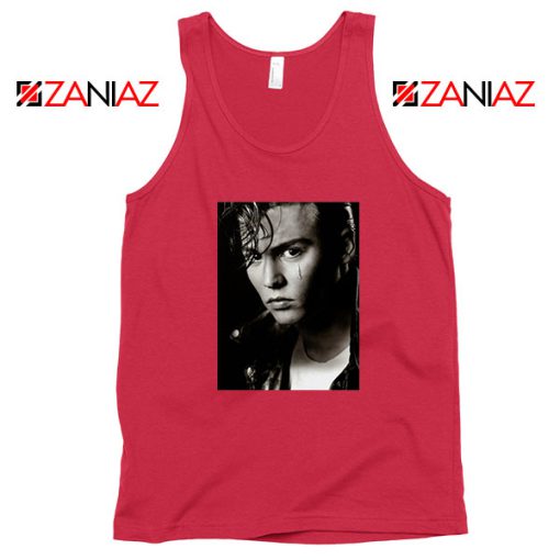 Johnny Depp Cry Baby Red Tank Top