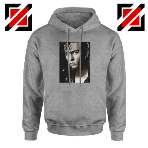 Johnny Depp Cry Baby Sport Grey Hoodie