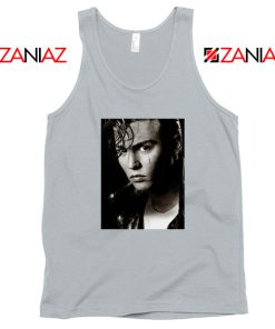 Johnny Depp Cry Baby Sport Grey Tank Top