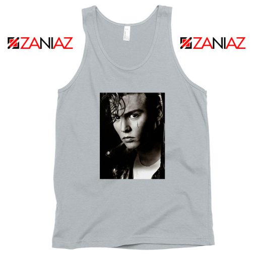 Johnny Depp Cry Baby Sport Grey Tank Top