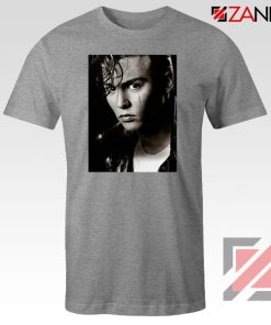 Johnny Depp Cry Baby Sport Grey Tshirt