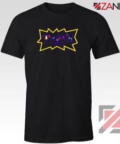 Melanin Rugrats Logo Black Tshirt