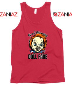 Morning Doll Face Red Tank Top