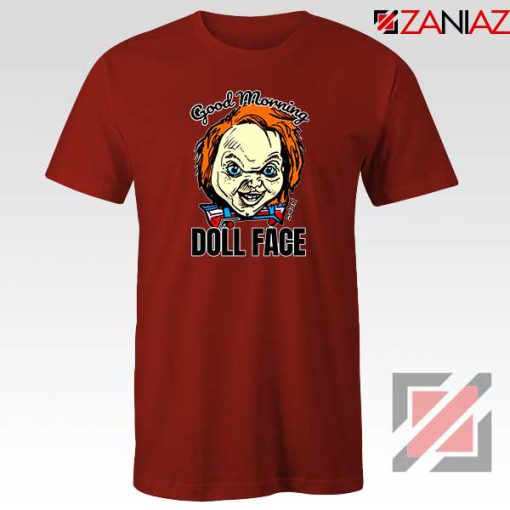 Morning Doll Face Red Tshirt