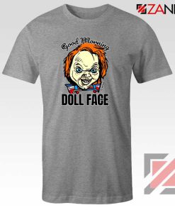 Morning Doll Face Sport Grey Tshirt