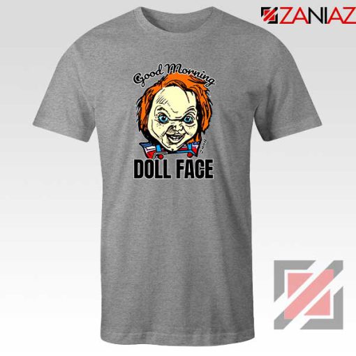 Morning Doll Face Sport Grey Tshirt