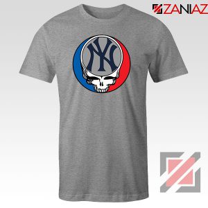 NY Yankees Grateful Dead Tshirt Baseball Team Tee Shirts