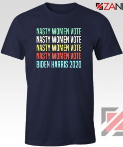 Nasty Women Vote Navy Blue Tshirt