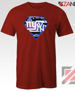 New York Yankees Superman Red Tshirt