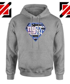 New York Yankees Superman Sport Grey Hoodie